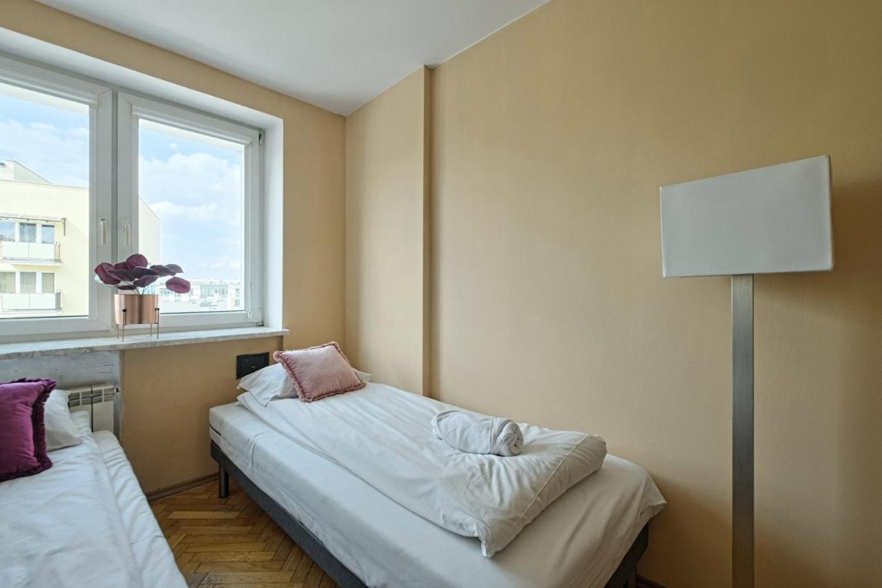 2Br Apt Balcony Tamka 17 Ac Apartment Warsaw Exterior photo