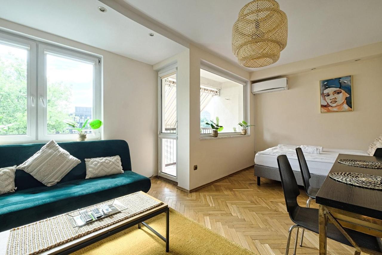 2Br Apt Balcony Tamka 17 Ac Apartment Warsaw Exterior photo
