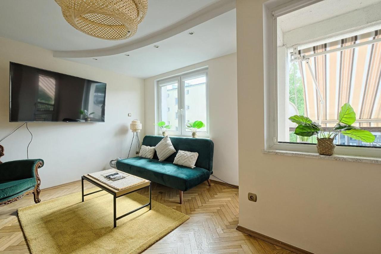 2Br Apt Balcony Tamka 17 Ac Apartment Warsaw Exterior photo